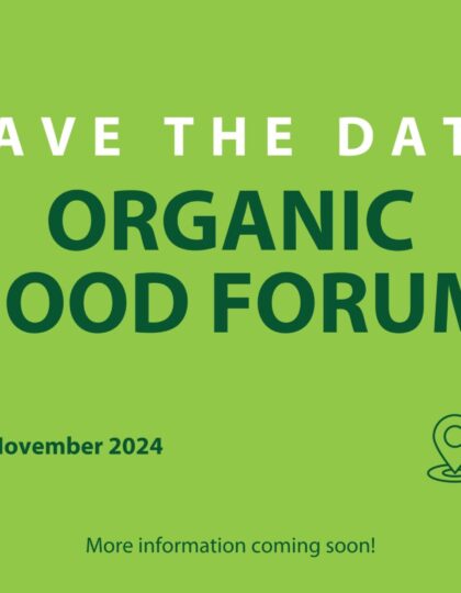 Organic businesses, we are working on a new event just for you