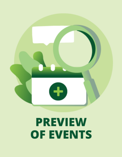 Events calendar 2025